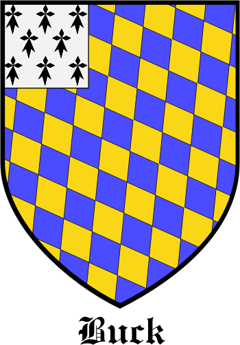 Buck family crest