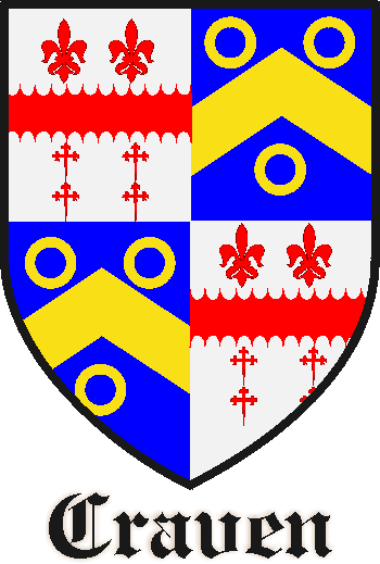 Craven family crest