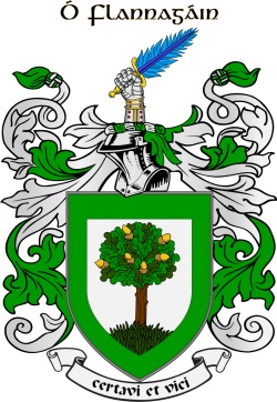 Flanagan family crest