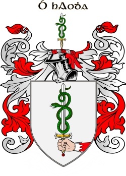 HAYES family crest