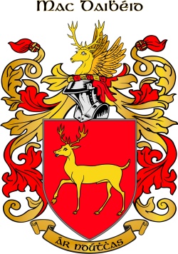 MCDEVITT family crest MCDEVITT family crest