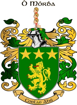 Moor family crest