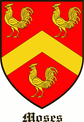 MOSES family crest