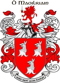 MULRINE family crest MULRINE family crest