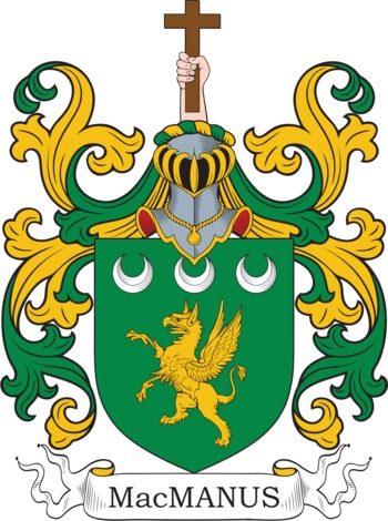 MACMANUS family crest