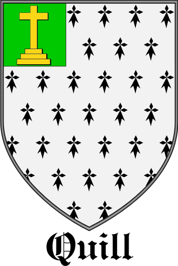 QUILL family crest QUILL family crest