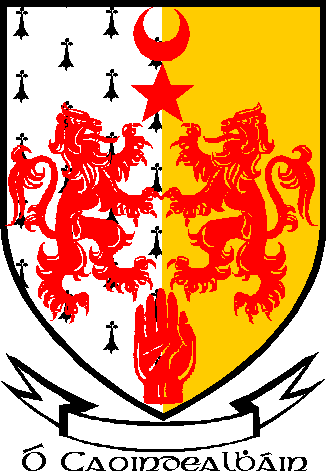 Quinlan family crest Quinlan family crest