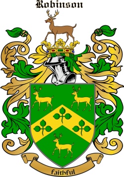 Robison family crest