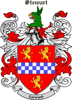 Stewert family crest