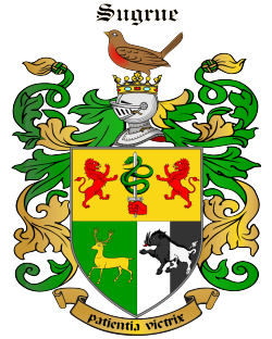 SUGRUE family crest SUGRUE family crest