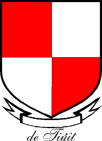TUITE family crest TUITE family crest